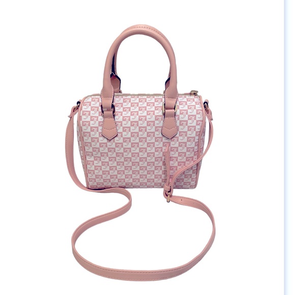 Juicy Couture J Geo Pink Diamond BestSeller Fame Satchel with matching wallet - Picture 4 of 12